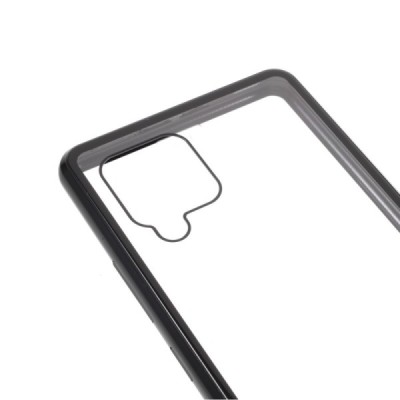 Samsung Galaxy A42 5G Frame прозрачный магнитный двухслойный чехол | Vacins.lv
