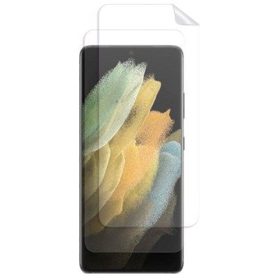 Samsung Galaxy S21 (G991B) dzidra ekrāna aizsargplēve (pilnīgi aizsedzama) | Vacins.lv