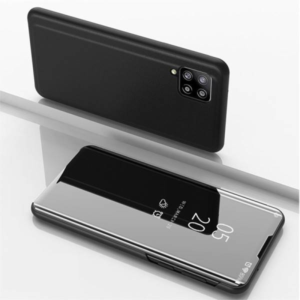 Plastmasas atvērams maciņš - melns (Galaxy A42 5G)