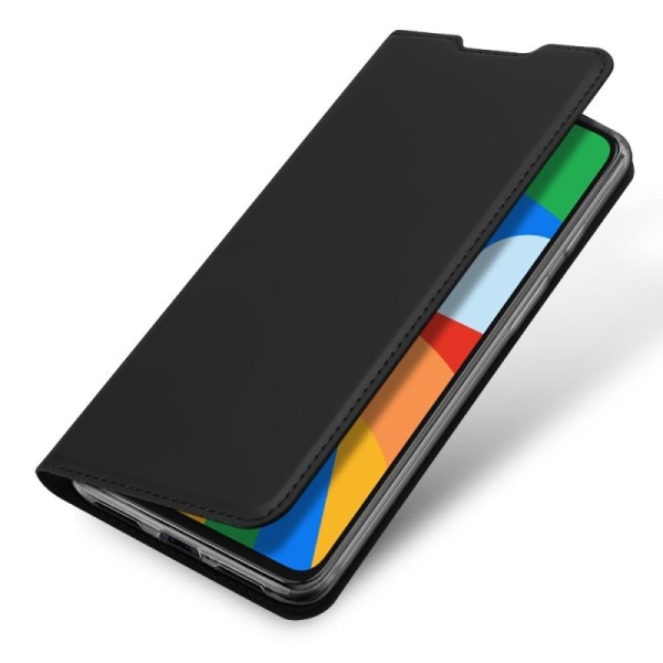 „Dux Ducis“ Skin atvērams maciņš - melns (Pixel 5)
