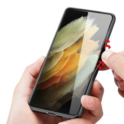 Samsung Galaxy S21 Ultra (G998B) „Dux Ducis“ Fino pelēks apvalks | Vacins.lv