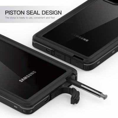Samsung Galaxy Note 20 (N980F) „Redpepper“ Waterproof черный чехол усиленной защиты | Vacins.lv