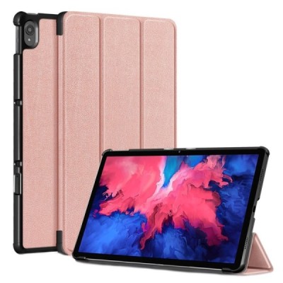 Lenovo Tab P11 11" (J606F) золотой кожаный чехол-книжка (складной) | Vacins.lv