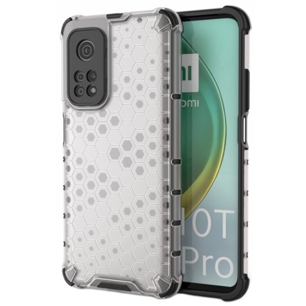 „Honeycomb“ усиленный защитный чехол - прозрачный (Mi 10T / 10T Pro)
