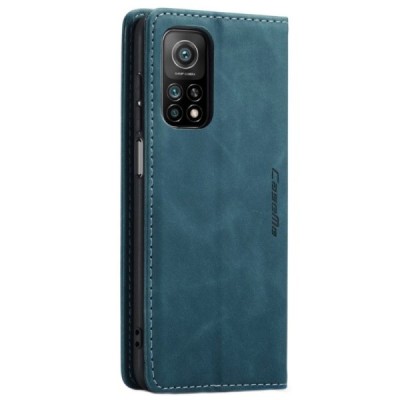 Xiaomi Mi 10T (Mi 10T Pro) CaseMe Retro открываемый, зелёного цвета, кожаный чехол – книжка | Vacins.lv
