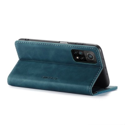 Xiaomi Mi 10T (Mi 10T Pro) CaseMe Retro открываемый, зелёного цвета, кожаный чехол – книжка | Vacins.lv