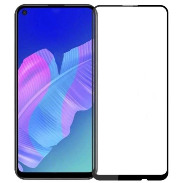„Rurihai“ Tempered Glass ekrāna aizsargstikls 0.26 mm - melns (P40 Lite E)