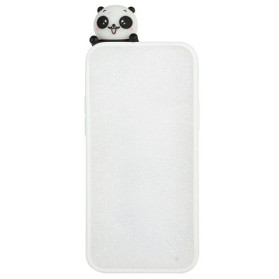 Apple iPhone 12 (12 Pro) „Squezy“ Panda твердый силиконовый чехол TPU белого цвета | Vacins.lv
