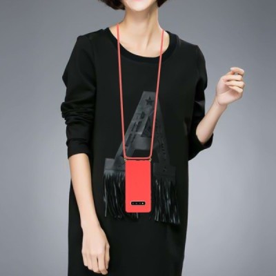 Samsung Galaxy S10 (G973) Strap твердый силиконовый чехол из TPU розового цвета | Vacins.lv