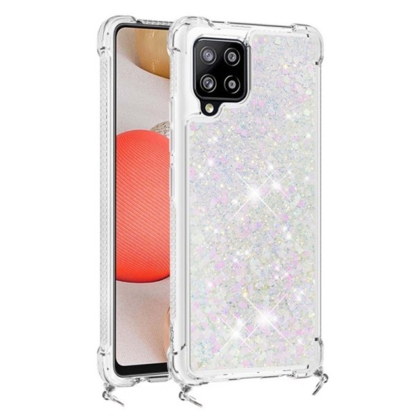 „Shine“ твердый силиконовый (TPU) чехол - прозрачный (Galaxy A42 5G)