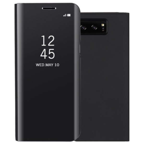 Plastmasas atvērams maciņš - melns (Galaxy Note 8)