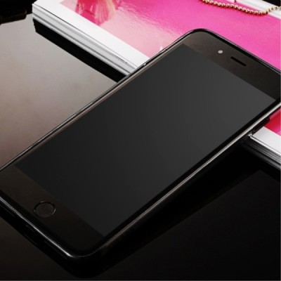 Apple iPhone 7 (iPhone 8, SE 2020) elegants „Sulada“ dzidrs (caurspīdīgs) silikona TPU apvalks (apmales melnā krāsā) | Vacins.lv