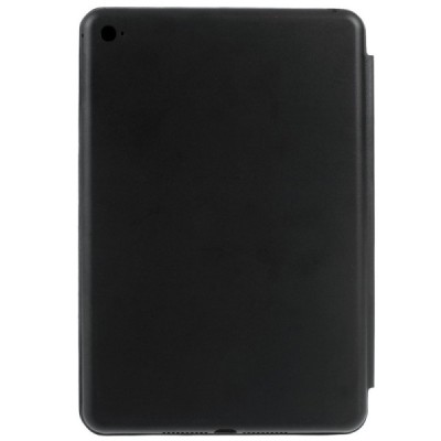 Apple iPad mini 4 (iPad mini 2019) kлассический открываемый чехол из черной кожи | Vacins.lv