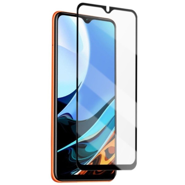 „Mocolo“ 2.5D Tempered Glass ekrāna aizsargstikls 0.26 mm - melns (Redmi 9T)