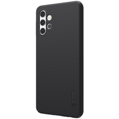 Samsung Galaxy A32 5G „Nillkin“ Frosted Shield чёрный пластиковый чехол | Vacins.lv