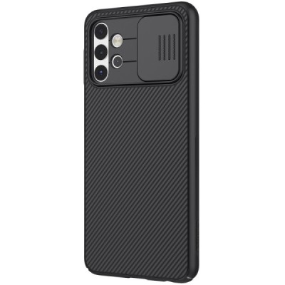 Samsung Galaxy A32 5G „Nillkin“ CamShield melns apvalks | vacins.lv