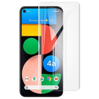 Google Pixel 4A 5G прозрачная защитная пленка для полного покрытия экрана | Vacins.lv