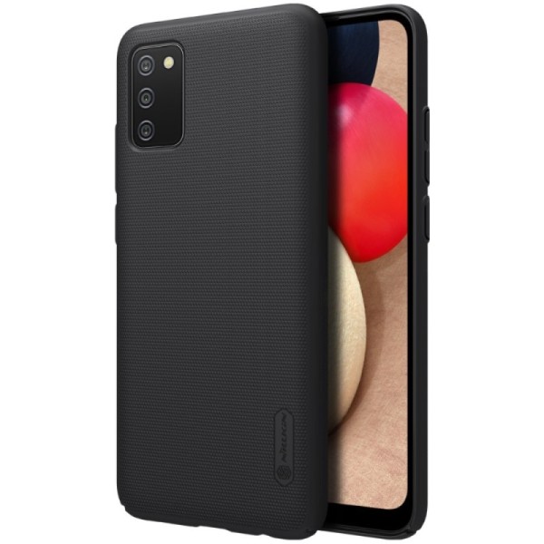 Чехол „Nillkin“ Frosted Shield - чёрный (Galaxy M02s)