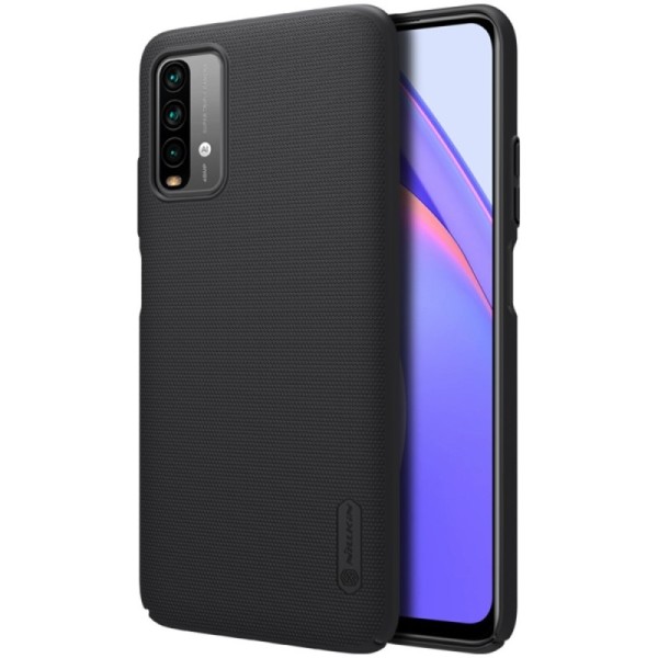 Чехол „Nillkin“ Frosted Shield - чёрный (Redmi 9T 5G)