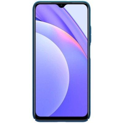 Xiaomi Redmi 9T 5G „Nillkin“ Frosted Shield синий пластиковый чехол | Vacins.lv