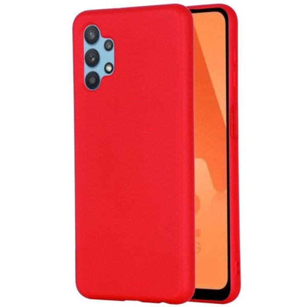 „Shell“ cieta silikona (TPU) apvalks - sarkans (Galaxy A32 5G)