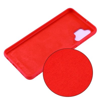 Samsung Galaxy A32 5G „Shell“ cieta silikona (TPU) sarkans apvalks | vacins.lv