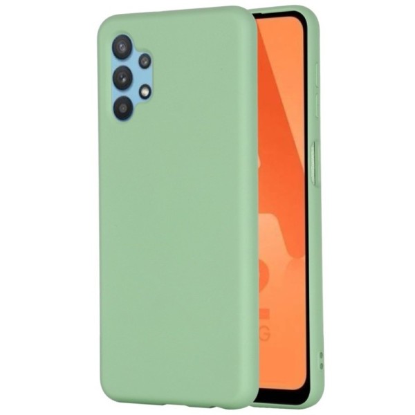 Твердый силиконовый чехол (TPU) „Shell“ - зелёный (Galaxy A32 5G)