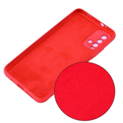 Xiaomi Redmi 9T 5G „Shell“ cieta silikona (TPU) sarkans apvalks | vacins.lv