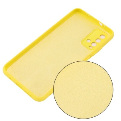 Xiaomi Redmi 9T 5G Shell (TPU) твердый силиконовый чехол - жёлтый | Vacins.lv