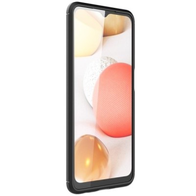 Samsung Galaxy A32 5G Carbon твердый силиконовый чехол (TPU) - черный | Vacins.lv
