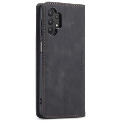 Samsung Galaxy A32 5G CaseMe Retro открываемый, чёрного цвета, кожаный чехол – книжка | Vacins.lv