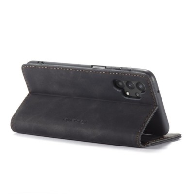 Samsung Galaxy A32 5G CaseMe Retro открываемый, чёрного цвета, кожаный чехол – книжка | Vacins.lv