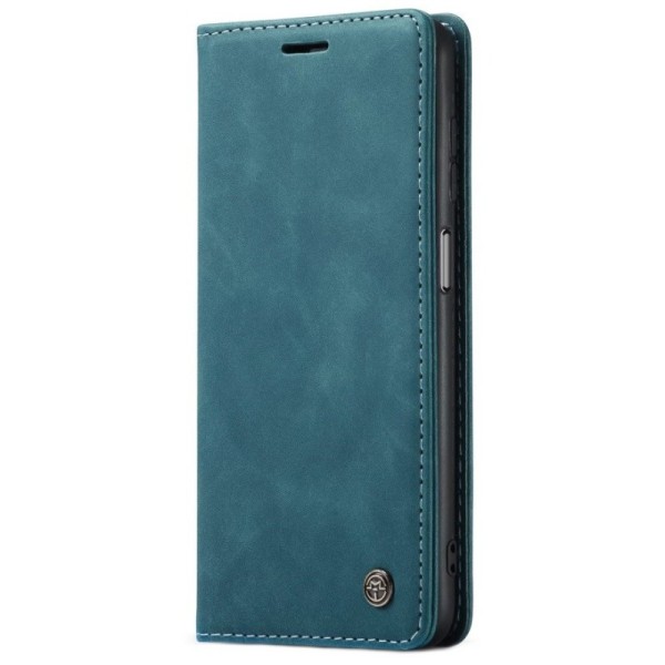 Кожиный чехол-книжка "CaseMe" Retro - зелёный (Galaxy A32 5G)