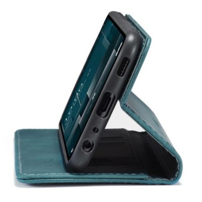 Samsung Galaxy A32 5G CaseMe Retro открываемый, зелёного цвета, кожаный чехол – книжка | Vacins.lv