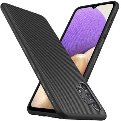 Samsung Galaxy A32 5G твердый силиконовый чехол (TPU) - чёрный | Vacins.lv