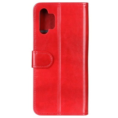 Samsung Galaxy A32 5G открываемый красный кожаный чехол - книжка | Vacins.lv