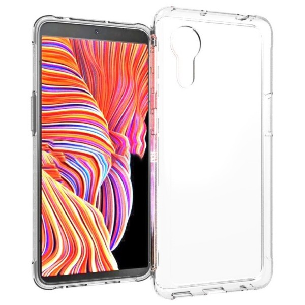 Твердый силиконовый чехол (TPU) - прозрачный (Galaxy Xcover 5)