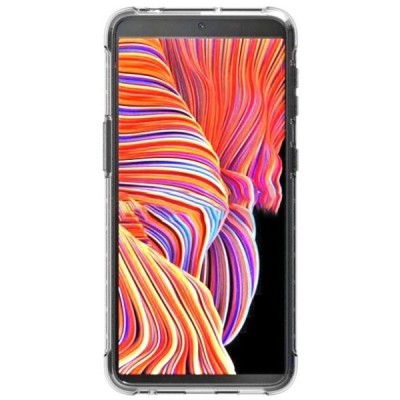 Твердый силиконовый чехол (TPU) для Samsung Galaxy Xcover 5 (G525) - прозрачный | Vacins.lv