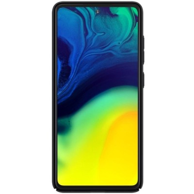 Samsung Galaxy A52 5G (A526B) „Nillkin“ Frosted Shield melns apvalks | vacins.lv