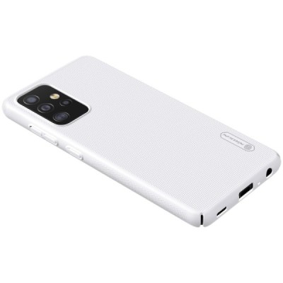 Samsung Galaxy A52 5G (A526B) „Nillkin“ Frosted Shield balts apvalks | vacins.lv