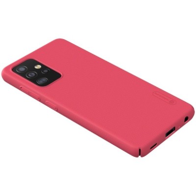Samsung Galaxy A52 5G (A526B) „Nillkin“ Frosted Shield sarkans apvalks | vacins.lv