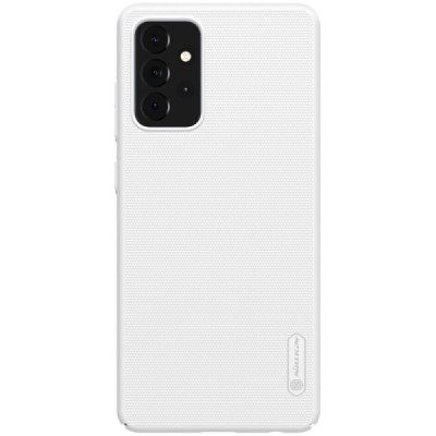 Samsung Galaxy A72 5G (A726B) „Nillkin“ Frosted Shield белый пластиковый чехол | Vacins.lv