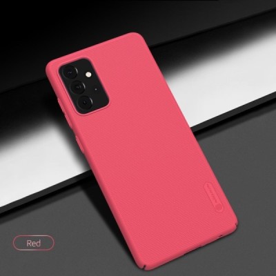 Samsung Galaxy A72 5G (A726B) „Nillkin“ Frosted Shield красный пластиковый чехол | Vacins.lv