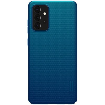 Samsung Galaxy A72 5G (A726B) „Nillkin“ Frosted Shield синий пластиковый чехол | Vacins.lv