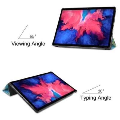 Lenovo Tab P11 11" (J606F) „Sakura“ atvēramais krāsains, maciņš | Vacins.lv