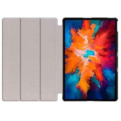 Lenovo Tab P11 Pro 11.5" (J706F) „Sakura“ открываемый разноцветный кожаный чехол - книжка | Vacins.lv