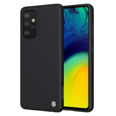 Samsung Galaxy A52 5G (A526B) „Nillkin“ Textured Case melns apvalks | vacins.lv