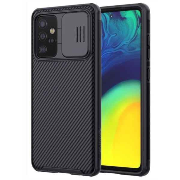 „Nillkin“ CamShield apvalks - melns (Galaxy A52 / A52s)