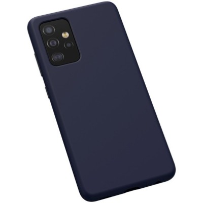 Samsung Galaxy A52 5G (A526B) "Nillkin" Flex Liquid Silicone чехол - синий | Vacins.lv