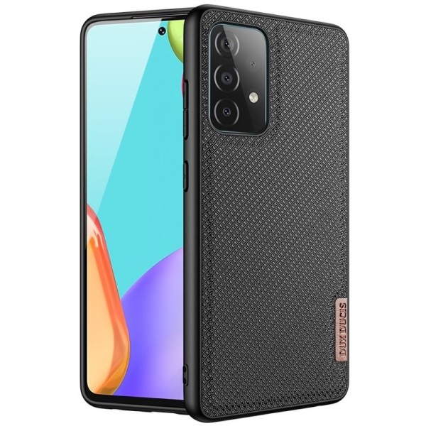 „Dux Ducis“ Fino apvalks - melns (Galaxy A52 / A52s)